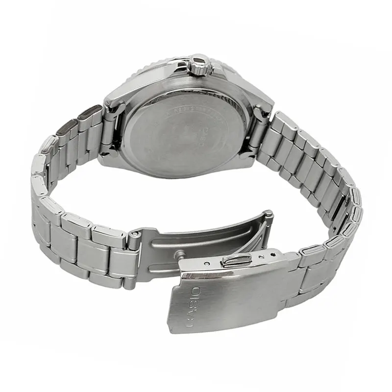 Casio Standard Japan Quartz Salmon Dial Watch-  MDV-10D-4A2V